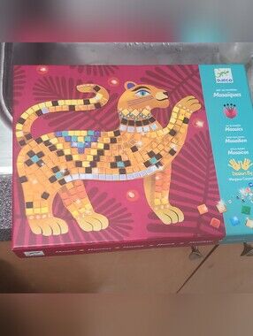 Djeco Deep in the Jungle Mosaics Arts & Crafts New Sealed